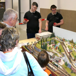 Unsere Jugendgruppe auf der Erlebnis Modellbahn Dresden