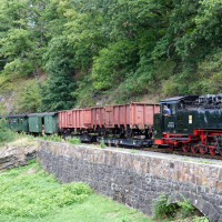 Einmalige Sonderfahrt mit GmP auf der Weißeritztalbahn
